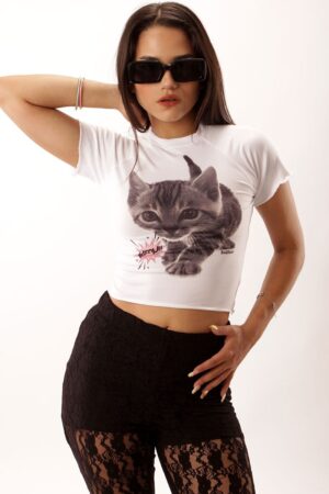 Baby Tee Kitty