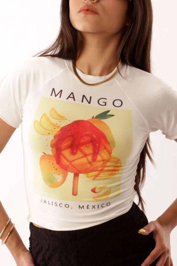 Baby Tee mango - Imagen 2