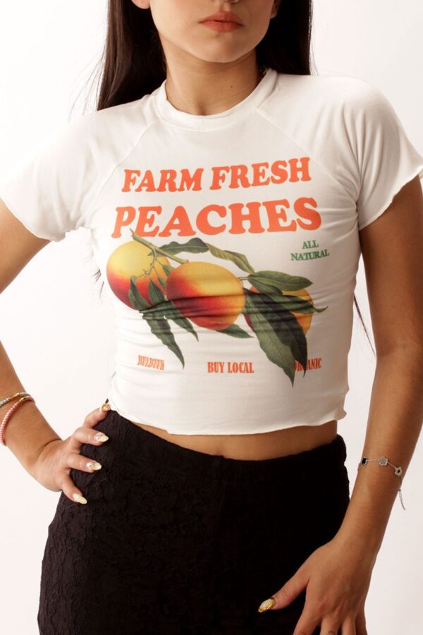 Baby tee peaches - Imagen 2